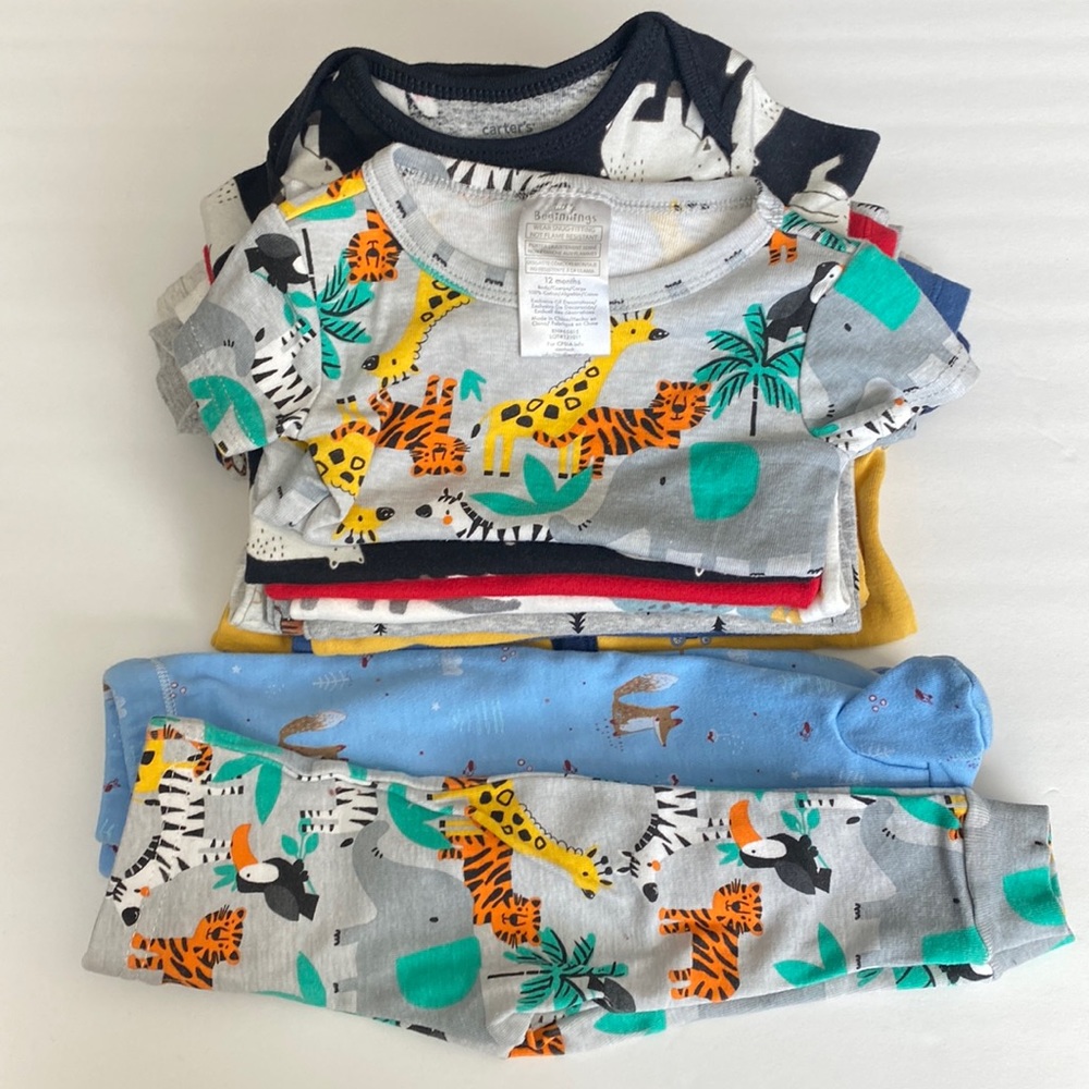 Carter’s Baby (14 Piece) Onesie and Matching Set Bundle.